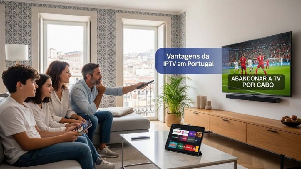 vantagens do IPTV Portugal