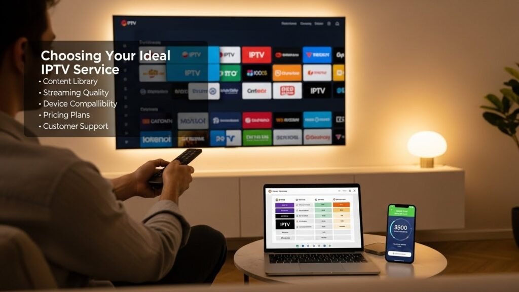 serviço IPTV ideal casa
