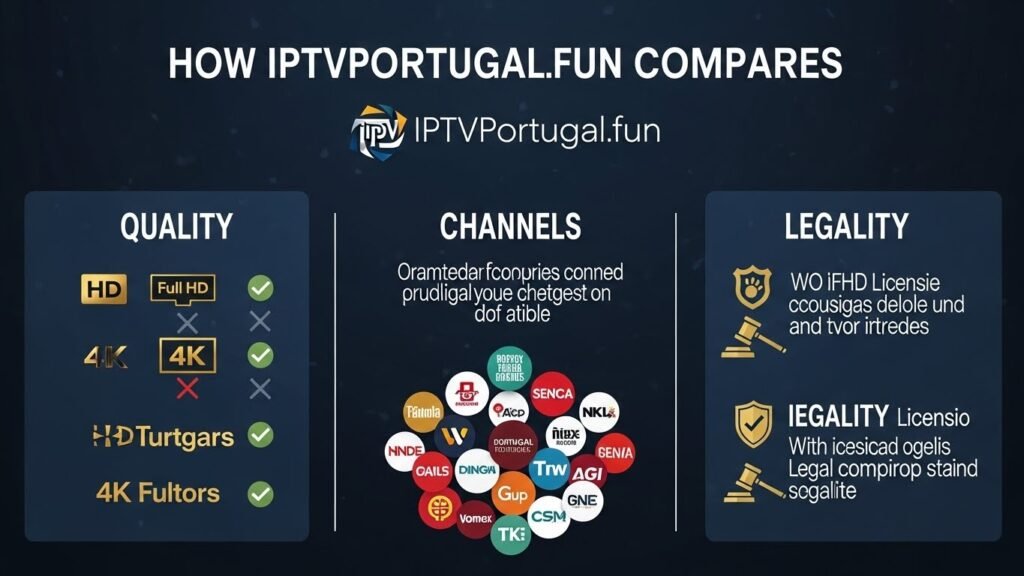 IPTVPortugal.fun comparação qualidade