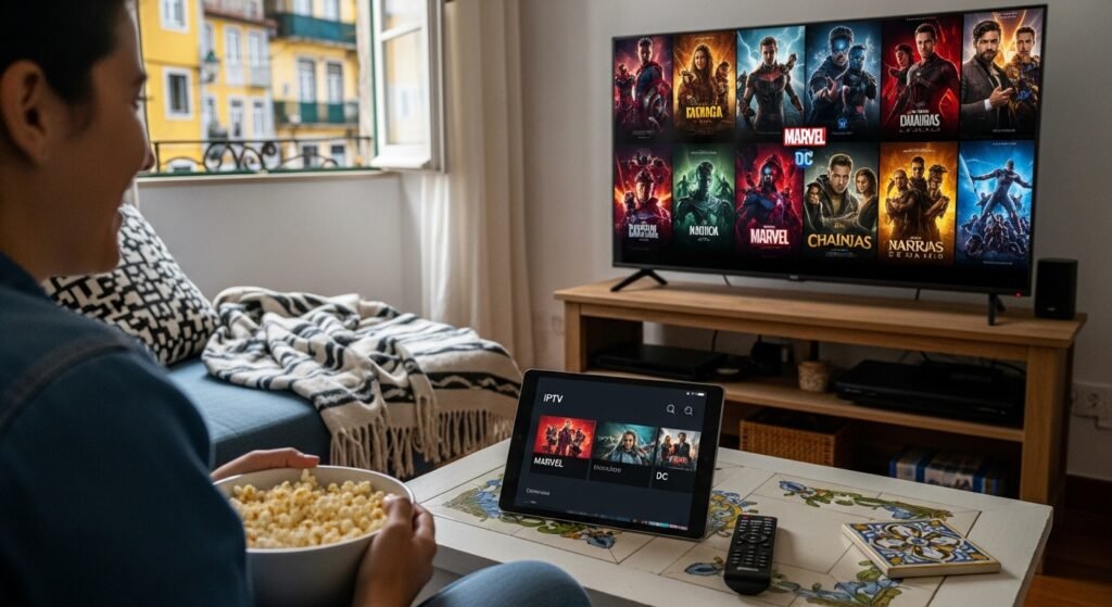 IPTV Filmes Marvel DC