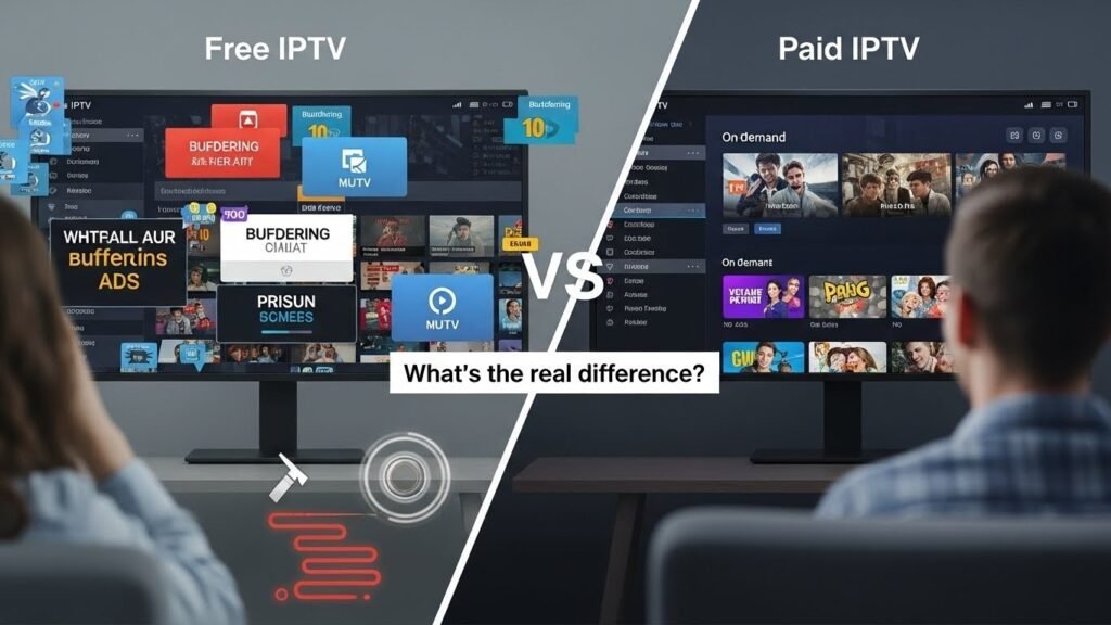 IPTV gratuito vs pago