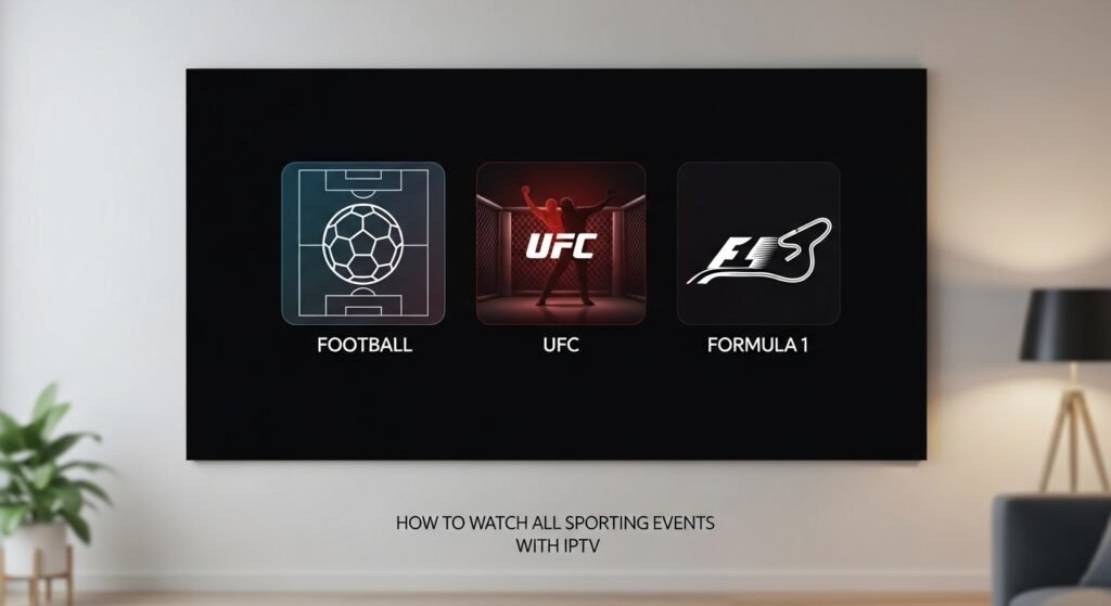 Eventos Desportivos com IPTV