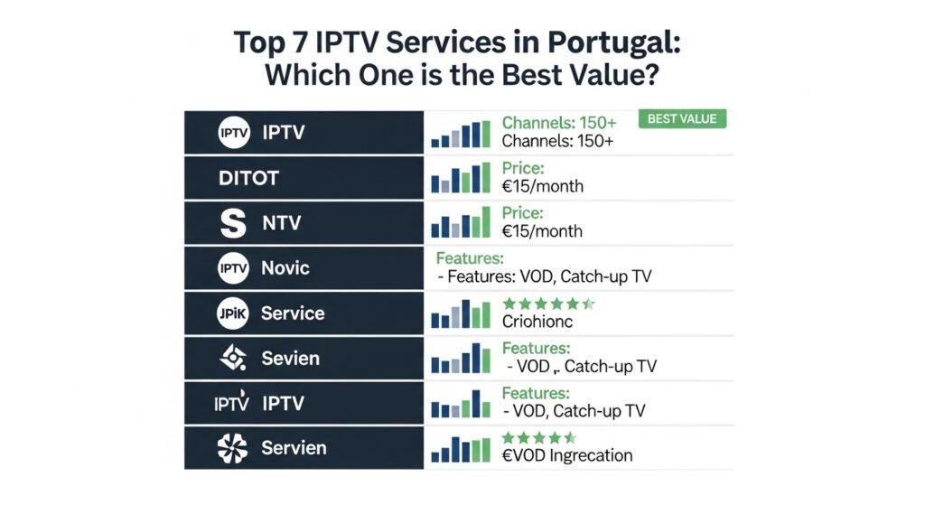 Serviços IPTV Portugal Melhores