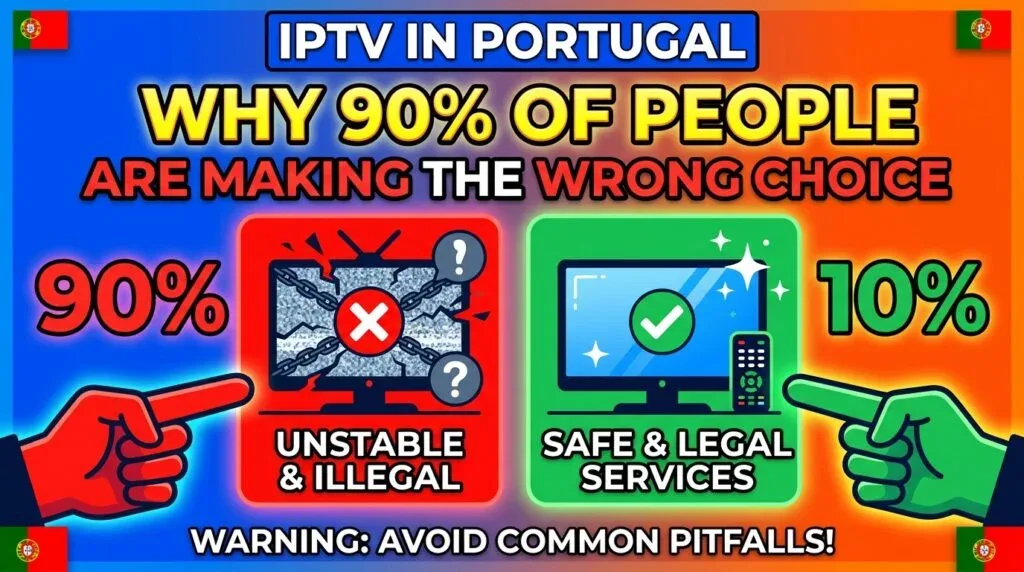 IPTV Portugal escolher mal
