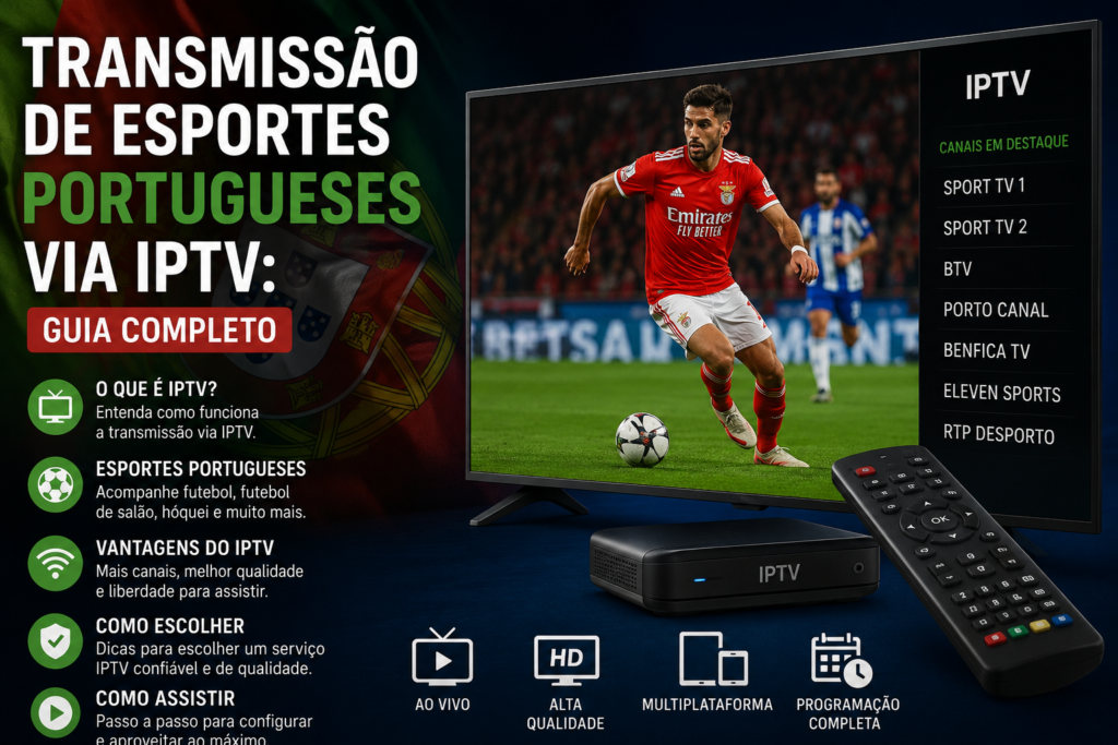 IPTV esportes portugueses online