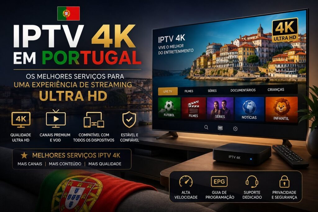 IPTV 4K em Portugal